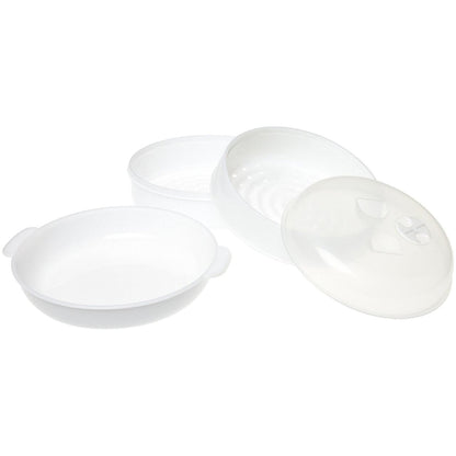 Cazuela Para Microondas De Cocina Al Vapor